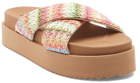 Roxy Syenna Hi - Plateau-Sandalen - Frauen - 42 - Orange.
