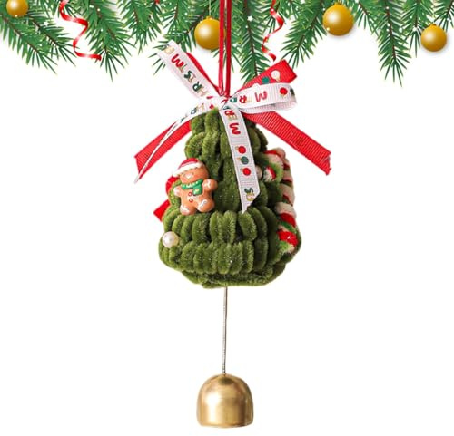 Coronas De Navidad Para Puerta De Entrada,Corona De Navidad Artificial,Adornos de guirnaldas tejidas para vacaciones de invierno | Adornos colgantes decorativos para árboles de Navidad para chimeneas,