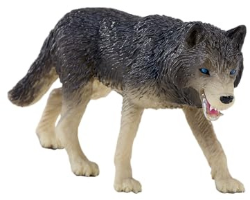MOJO - Timber Wolf | Hand-Painted Toy | Wildlife Collection | True to Life & Highly Detailed | Designed in the UK