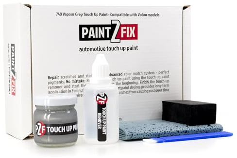 PAINT2FIX 740 Vapour Grey Kit de pintura de retoque y reparación de arañazos para Volvo