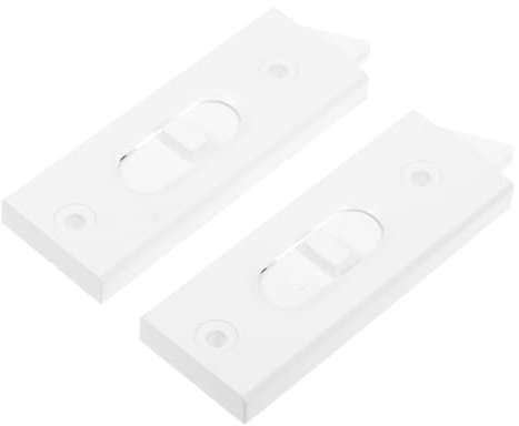 Tofficu 1 Par Bisagras de Ventana Ajustables con Bloqueo Americano Accesorios de Ventana Deslizante de Seguridad Duraderos y Prácticos Soporte Dual