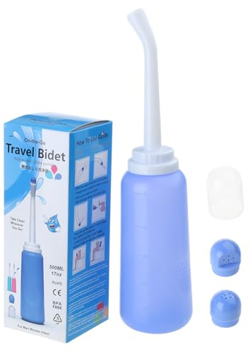 Bidet de voyage portable Shattaf Pulvérisateur d'eau pour toutes les bouteilles pour femme 1 ensemble jouet douche Reviday
