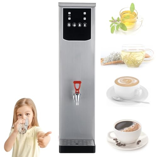 Kommerzieller Heißwasserkessel, automatisches Auffüllen, Edelstahl, schnell kochend, automatische Temperaturregelung für Kaffee-/Tee-Zubereitung