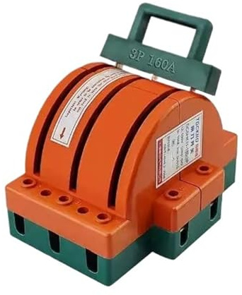 Interrupteur électrique domestique à deux pôles, 32 A, 63 A, 100 A, 220 V, avec inverseur de marche.(2P 63A)