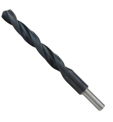 HSS-R Bohrer Schaftbohrer Spiralbohrer Metallbohrer Eisenbohrer 22,5 mm Durchmesser mit reduziertem Schaft 13 mm