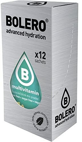 Bolero Drink Sticks Getränkepulver, 12 x 3 g Sachets (Multivitamin)