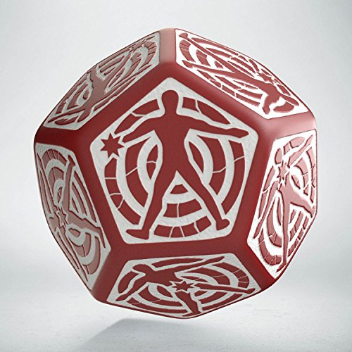 Q-Workshop QWOHIT03 Hit Location Die Red/White D12 (1)