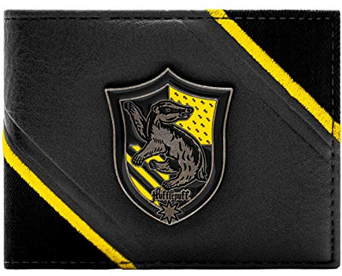 Harry Potter Hufflepuff Kamm Schwarz Portemonnaie Geldbörse