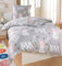 DreamHome Fein-Biber Bettwäsche 135x200 Baumwolle Biber, extra Flauschige Bettbezug, Einhorn Bettdecke, kuschelige Kinder Bettwäsche