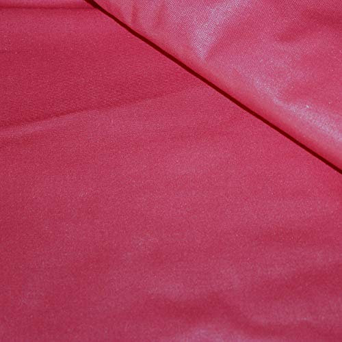 Pingianer 100% Baumwolle Uni Einfarbig Baumwollstoff Kinderstoff Meterware Handwerken Nähen Stoff (Rot, 100x160cm (9,99€/m))