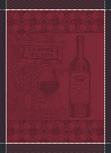 Garnier Thiebaut Geschirrtuecher Foire Aux Vins Bordeaux 56 X77Cm 100% Baumwolle