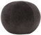vidaXL Pouf Rund Sitzpouf Sitzhocker Fußhocker Sitzpuff Hocker Polsterhocker Ottoman Fußbank Puff Deko 50x35cm Anthrazit Baumwollsamt