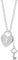Lily Charmed - 925 Sterling Silver Heart Shaped Padlock and Key Charm Necklace with 18 Chain