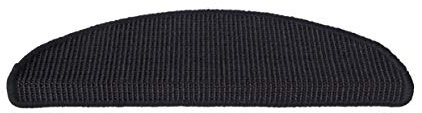 Stufenmatte Sisal schwarz 15er Set