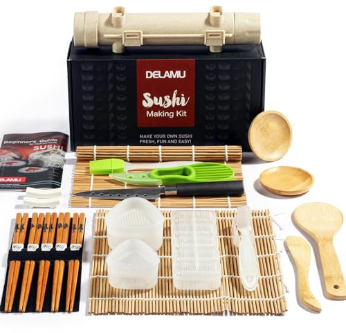 Kit de fabrication de sushis avec couteaux Sashimi