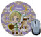 Maus Pad Personnalisable. Tapis Souris Personnalisable. Tapis Gamer. 20x20cm. Base en Caoutchouc Antidérapant. Mouse Pad. Circulaire. Zelda