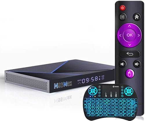 Android 12.0 TV Box 8GB 64GB RK3566 64-Bit Quad Core A55 CPU G31 GPU Support 2.4G/5G Dual Wifi/1000M LAN/BT 4.0/USD3.0/H265/HD2.1/3D 4K/8K Smart TV Box,4GB+32GB