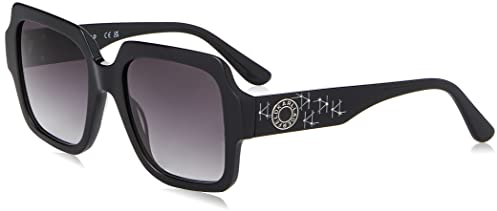Karl Lagerfeld Women's KL6104SR Sunglasses, Black, Einheitsgröße