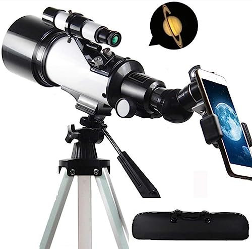 Hochleistungs-Fernglas, Monokular-Teleskop für Kinder für Erwachsene, Astronomie-Anfänger, 400 mm Brennweite, 120-fache Vergrößerung, Refraktor-Teleskope, mit Smartphone-Adapter, Rucksack und Mon