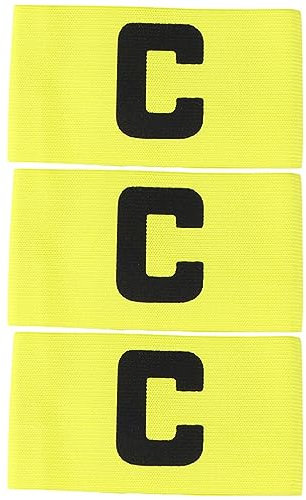 MAGICLULU Kapitänsbinde-set Schwarz Verstellbar Verschleißfest Für Fußball- Und Basketballteams