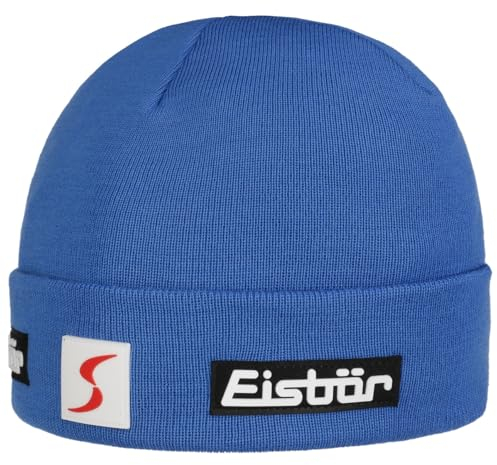 Eisbär Renan RL SP Beanie Strickmütze Umschlagmütze Skimütze (One Size - blau)