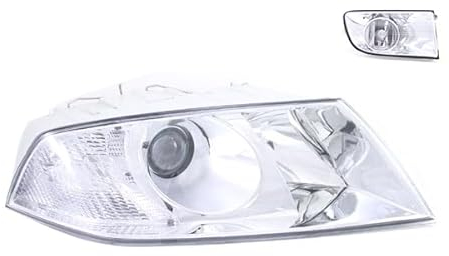 Johns, Scheinwerfer Halogen kompatibel zu Skoda Octavia 1Z 04-08 DE-H1 H7 Re. + Nebel.