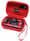LTGEM Case Compatible with OM SYSTEM Tough TG-7 / Olympus Tough TG-6 Underwater Camera, Red