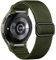 Mastten - Cinturino elastico in nylon compatibile con Samsung Galaxy Watch 7/6/5/4, cinturino sportivo a sgancio rapido, 130 mm - 230 mm, Verde militare