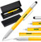 YUXIANLB Christmas Gifts for Men 6 in 1 Stocking Stuffers Stuff Personalized Pen Utility White Elephant Gifts Multitool Pen Useful Office Pocket Gadgets Mens Gifts for Dads Who Want Nothing