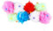 minkissy 8pcs Sponge Bath Ball Sea Bath Loofah Sponges Cleaning Scrubber Kitchen Sponge Soft Exfoliating Bath Sponge Cleaner Bath Scrubber Sponges Kitchen Shower Gel Polyethylene