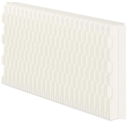 XLIHAWY Raumteiler Aus Faltbarem Papier, Innenbereich Hotel Büro Sichtschutzwand, Verformbare Bewegliche Dekortrennwand, Weiche Wand(3x0.43x1.6m)