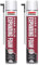 Soudal Expanding Foam Gap Filler 2 Pack 500ML Champagne Gap Filler Expanding Foam Handheld Spray Filler with Nozzle