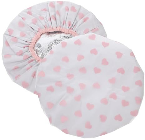 WOFASHPURET 2pcs Baking Oil Cap Aluminum Foil Self Heating Cap for Hair Double Layer for Women