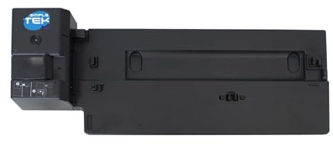 SIMPLETEK - Dockingstation kompatibel mit Lenovo ThinkPad | 2x USB-C + 4x USB 3.1 + HDMI + 2x DisplayPort + VGA + RJ45 | 135W PSU inklusive