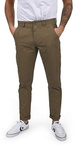 Blend BHTromp Herren Chino Hose Stoffhose mit Stretch Regular Fit, Größe:30/32, Farbe:Mocca Brown (71508)