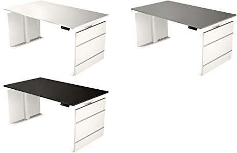 kerkmann SitzStehWangenSchreibtisch Move 3, anthrazit 3835