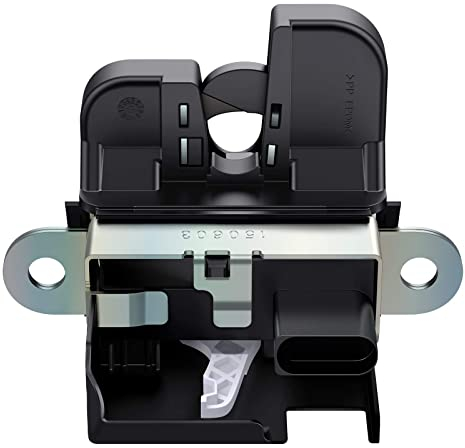eSynic VW Tailgate Boot Lock Trunk Lid Lock Tailgate Boot Lock Mechanism Actuator Solenoid Catch Latch 1K6827505D,1K6827505E, 5M0827505E, 5ND827505, 1P0827505D
