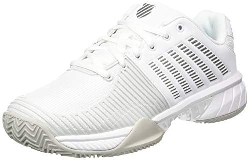 K-Swiss Performance Damen KS TFW EXPRESS LIGHT 2 HB-WHITE/GULL GREY-M Tennisschuh, 42 EU