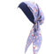 YONKOUNY Damen Kopftuch Chemo Sommer bedruckte Schal Turban Kopftücher Headwear Bandana Beanie Mütze für Krebs, Chemo, Haarausfall (#7)