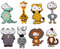 SOLUSTRE 8 Stück Tier Kühlschrank Magnete Silikon 3D Cartoon Zoo Tier Kühlschrank Magnet Aufkleber für Whiteboard Küchenschränke (Zufälliges Muster)