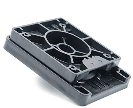 Nautika Sitzkonsole Drehkonsole abnehmbar, 360° drehbar Stuhlfuß Stuhlbein Boot Bootssitz Bootsstuhl Konsole Drehscheibe Drehgestell Befestigung Drehteller