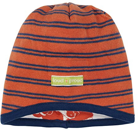 loud + proud Wendemütze Ringel, GOTS Zertifiziert