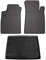 Fußmatten Kofferraumwanne Set kompatibel mit Renault Kangoo 2016-2021 Schwarz Gummi