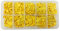 OznaczTo Kabelbeschriftung Clip - Kabelmarkierer - Verpackt in einer Kunststoffbox mit 10 Kammern (1000 Stück - Kabelmarkierer 0-9 - Größe 2,5 mm²)