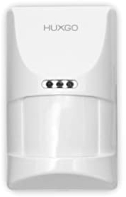 HUXGO® Rilevatore di Movimento Wireless HXA004 | Pet-Friendly (fino a 20kg), Portata 12m | Compatibile WiFi & GSM, Estensione Sistema di Allarme Domestico Senza Fili