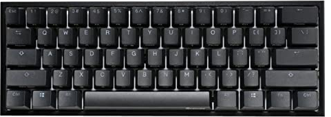 Ducky One 2 Pro Mini Gaming Tastatur, RGB LED - Kailh White (US)