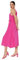 Trendyol Abito da Donna a Trapezio, vestibilità Regolare Vestito, Fucsia, 46