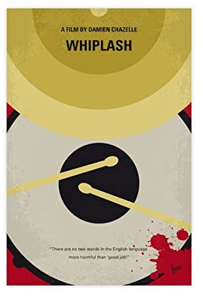 ZAPORA Whiplash Filmposter, Leinwand-Poster, Wandkunst, Dekor, Bild, Gemälde für Wohnzimmer, Schlafzimmer, Dekoration, ungerahmt, 60 x 90 cm