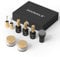 DOONAILS – Dipping Powder Nails Set Probierset Snow White – 8-teiliges Nagel Probierpaket für salonschöne Pediküre & Maniküre – Vegan & tierversuchsfrei – Schnelle Trocknung ohne UV-Lampe