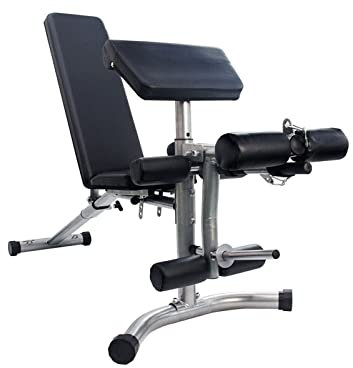 Verstellbare Bank, Mehrzweck-Klappbank mit Neigung für den Heim-Fitnessbereich/Tragfähigkeit 300 kg